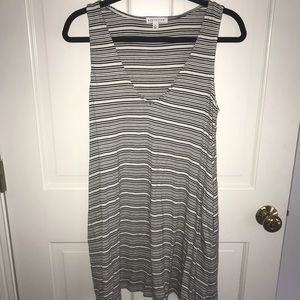 sleeveless T-shirt dress